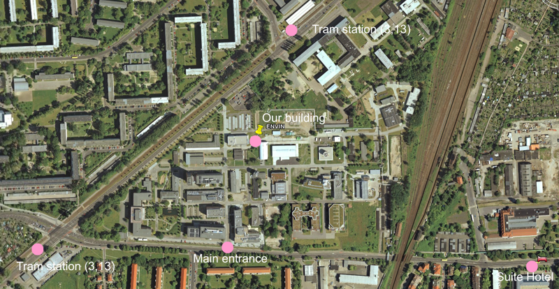 UFZ Gel&auml;nde in Leipzig