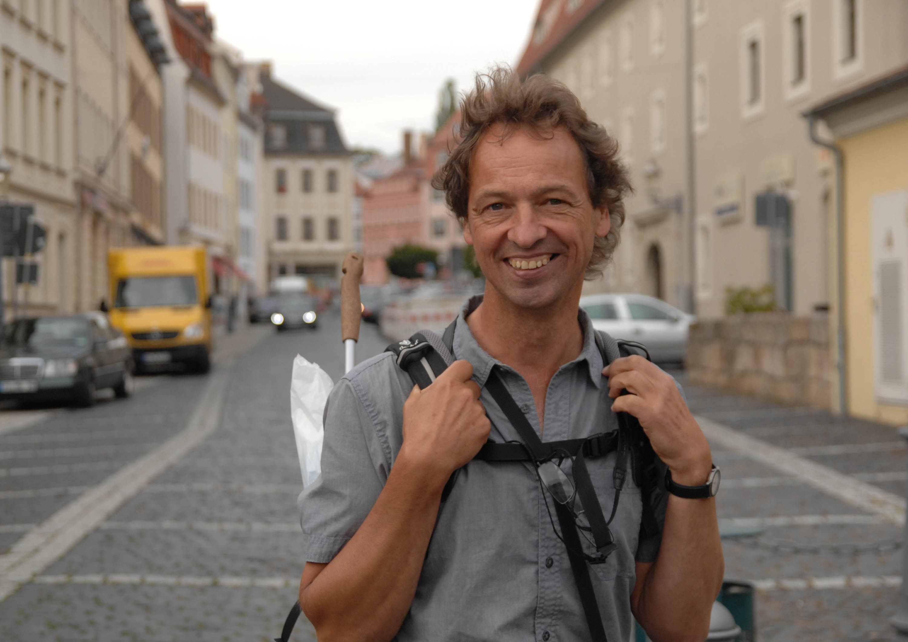 Der Leipziger Spaziergangsforscher und Fotograf Betram Weisshaar. Foto: Thomas Eichler