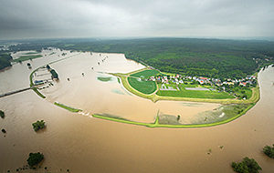 Hochwasser Sachsen. Foto: Andr&eacute; K&uuml;nzelmann/UFZ