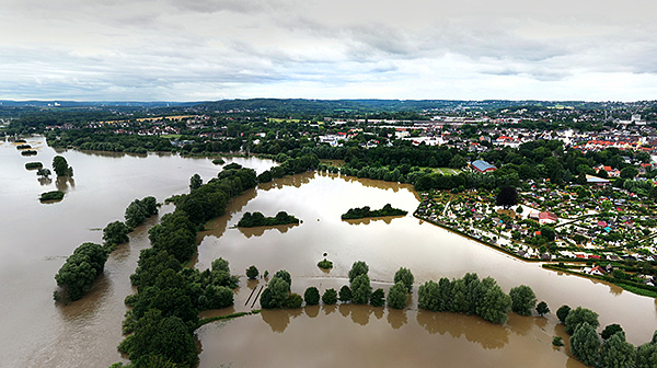 Ruhrhochwasser im Juli 2021 bei Schwerte / &copy; P.S.DES!GN / AdobeStock