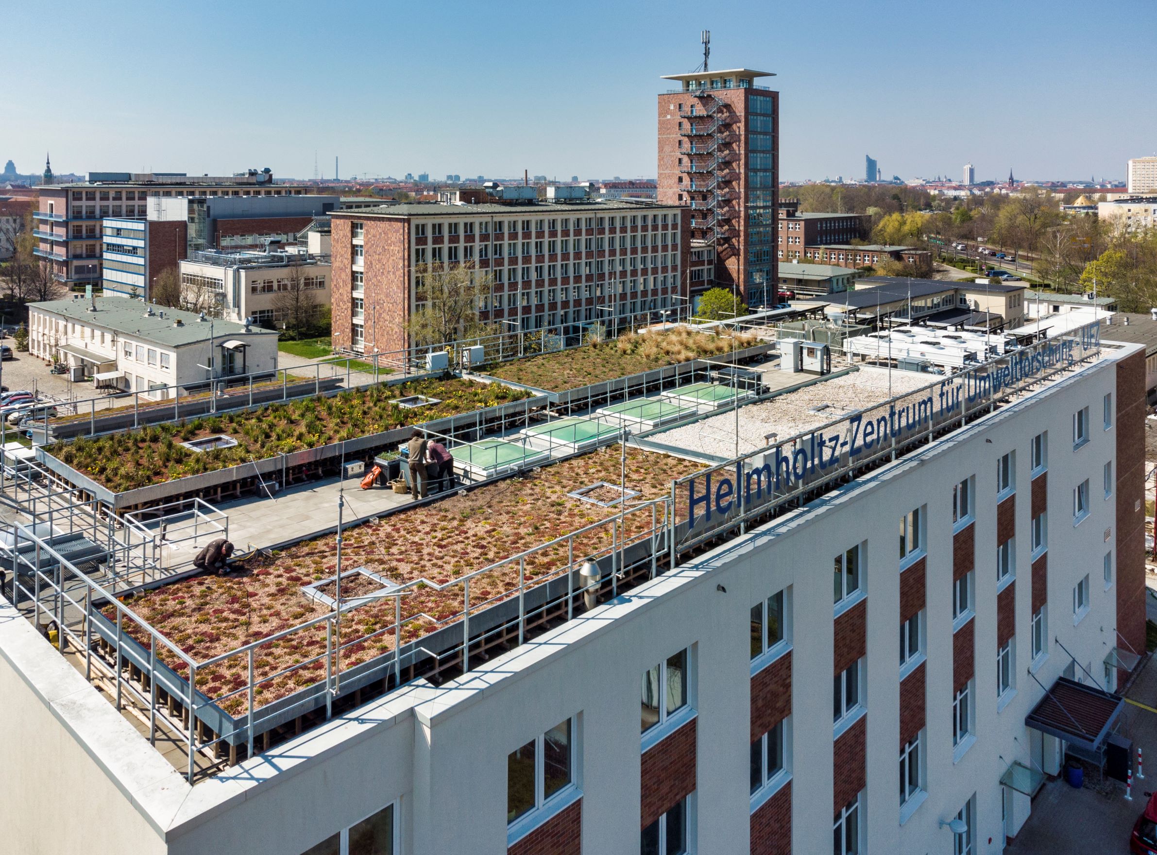Research Green Roof (Photo: A. K&uuml;nzelmann, UFZ)