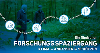 UFZ-Forschungsspaziergang. Quelle: UFZ / youtube
