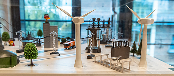 Interactive exhibit &bdquo;Electrobiotechnology as a building block for the bioeconomy&ldquo;
Photo: Andr&eacute; K&uuml;nzelmann/UFZ