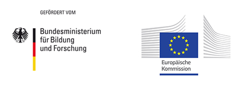 Logos BMBF und Europ&auml;ische Kommission