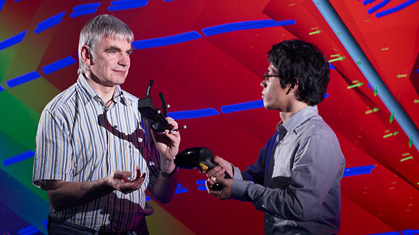 VisLab - 3D Visualisation Centre. Photo: Andr&eacute; K&uuml;nzelmann / UFZ