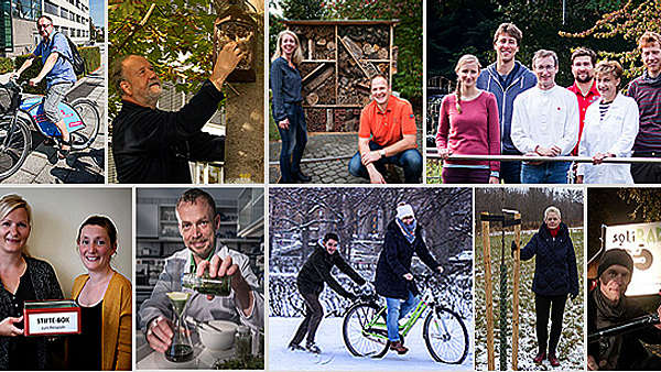 Kollage: Mitarbeitende UFZ