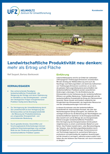 Deckblatt Kurzdossier