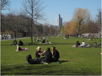 Lene-Voigt-Park, Leipzig.