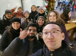 The group at Leipziger X-mas market, 04.12.2024
