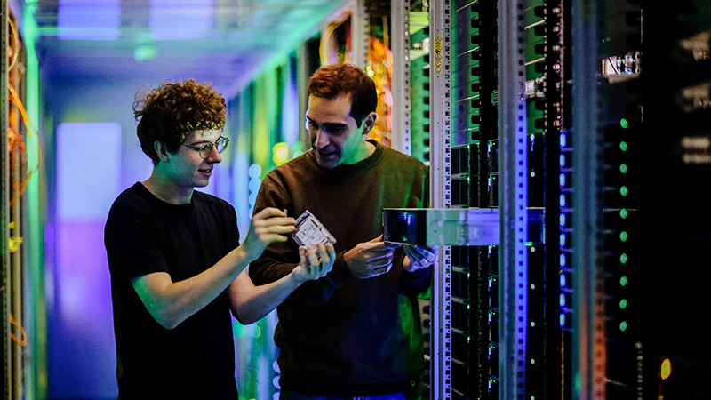 Picture IT specialist (Photo: Anne Schwerin)