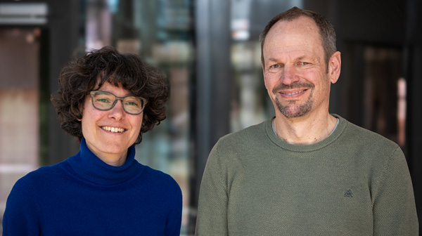 Dr. Sonja Knapp & Prof. Dr. Ingolf K&uuml;hn, Photo: Sebastian Wiedling