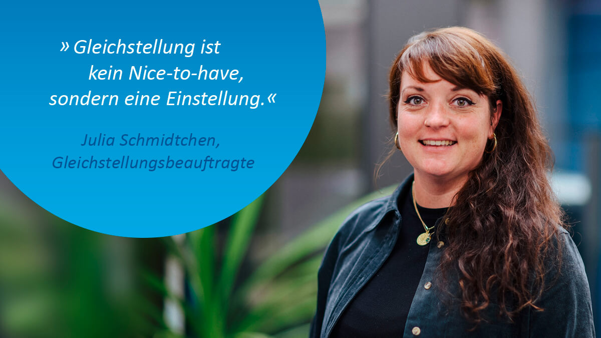 Julia Schmidtchen, Gleichstellungsbeauftrage