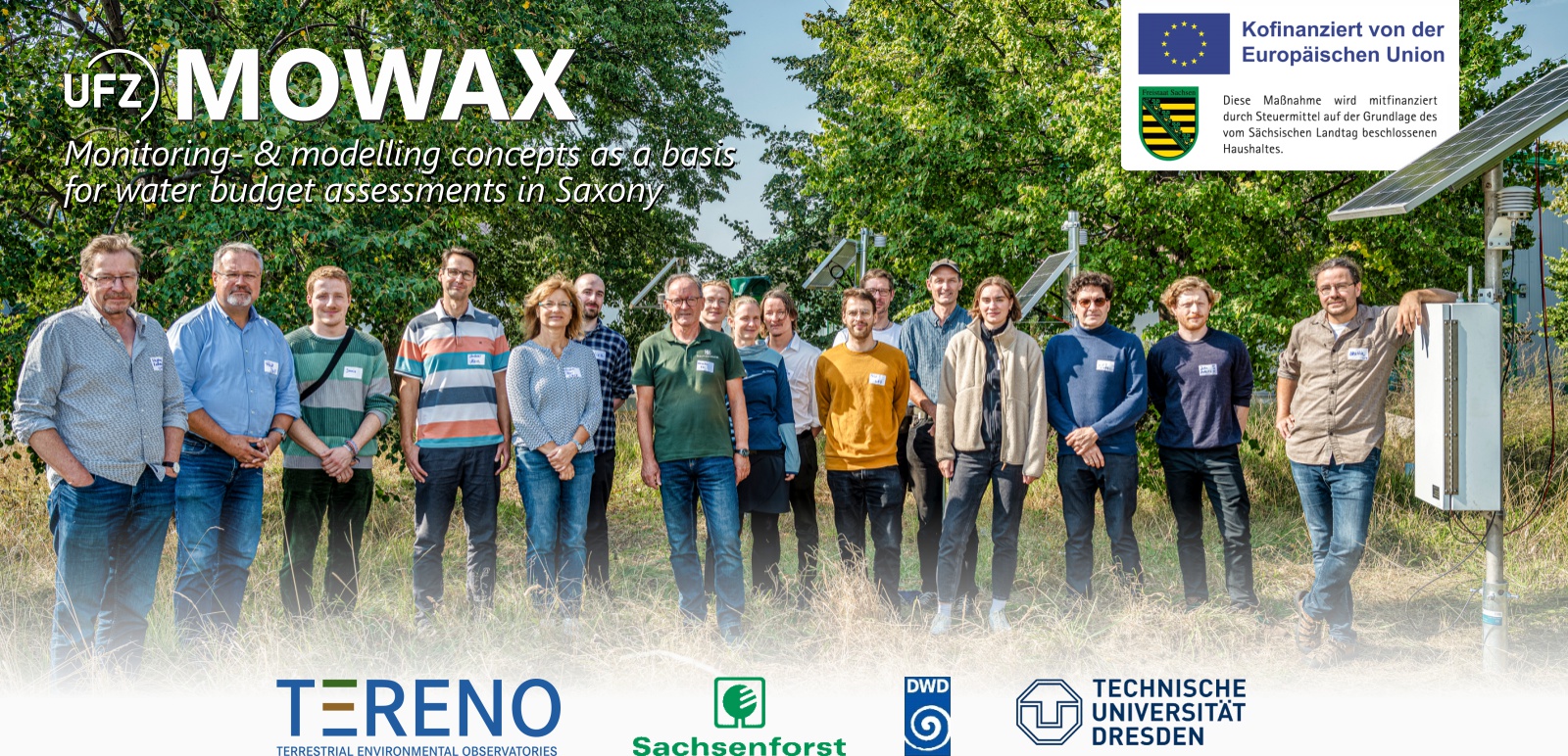 MOWAX - Monitoring- & modelling concepts as a basis for water budget assessments in Saxony