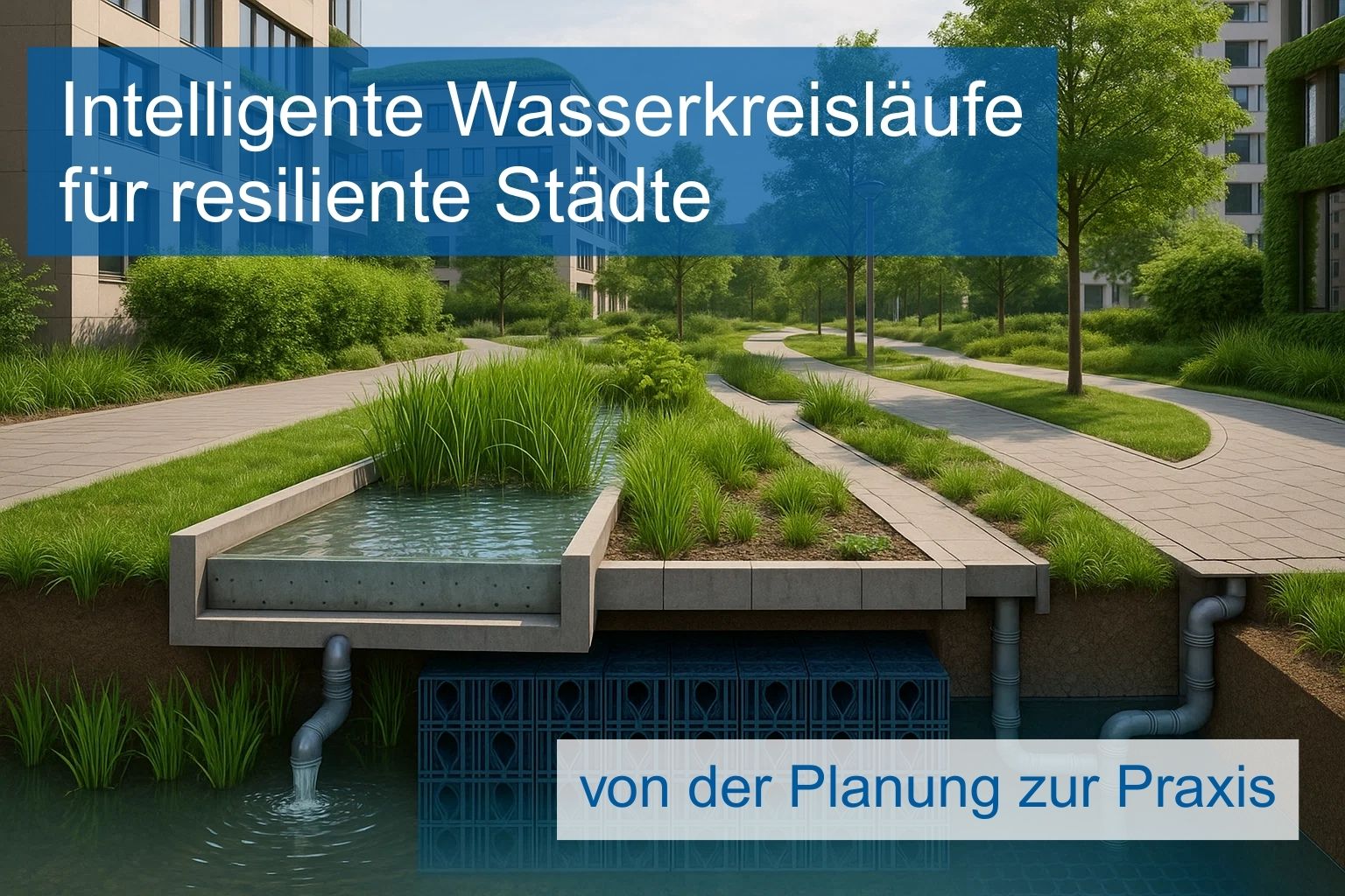 Grafik zum UFZ-Innovationsforum 2025 - erstellt mit Sora AI