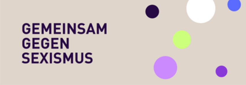 Logo des B&uuml;ndnis Gemeinsam gegen Sexismus