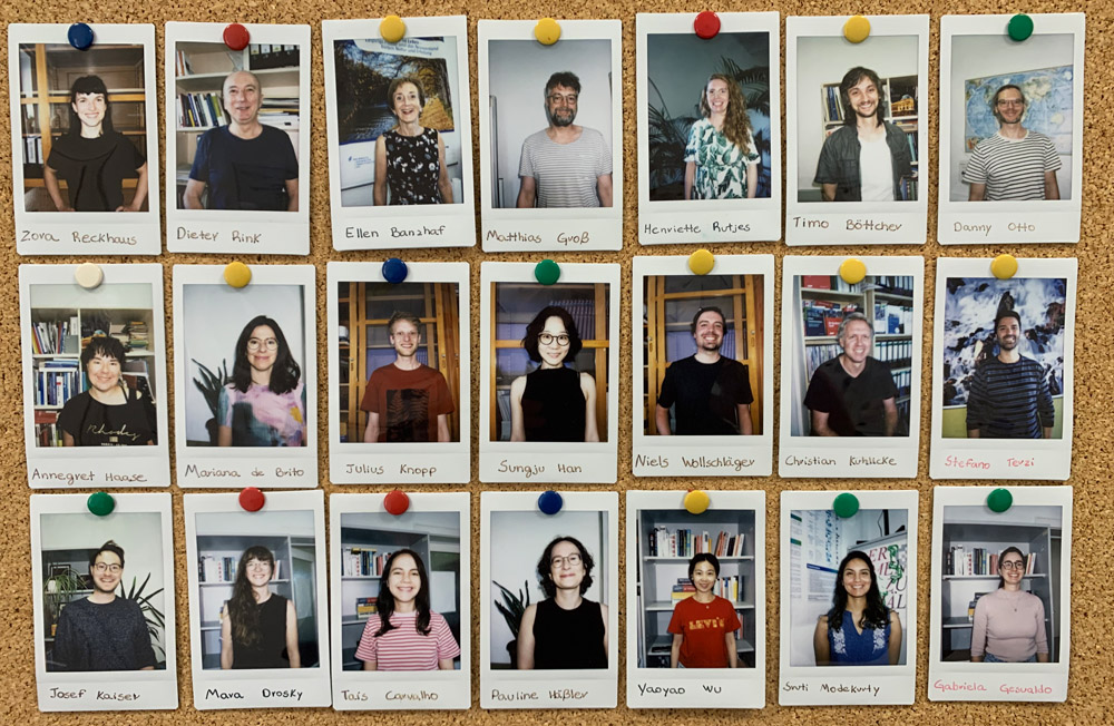 Mitarbeiter des Departments SUSOZ, November 2025