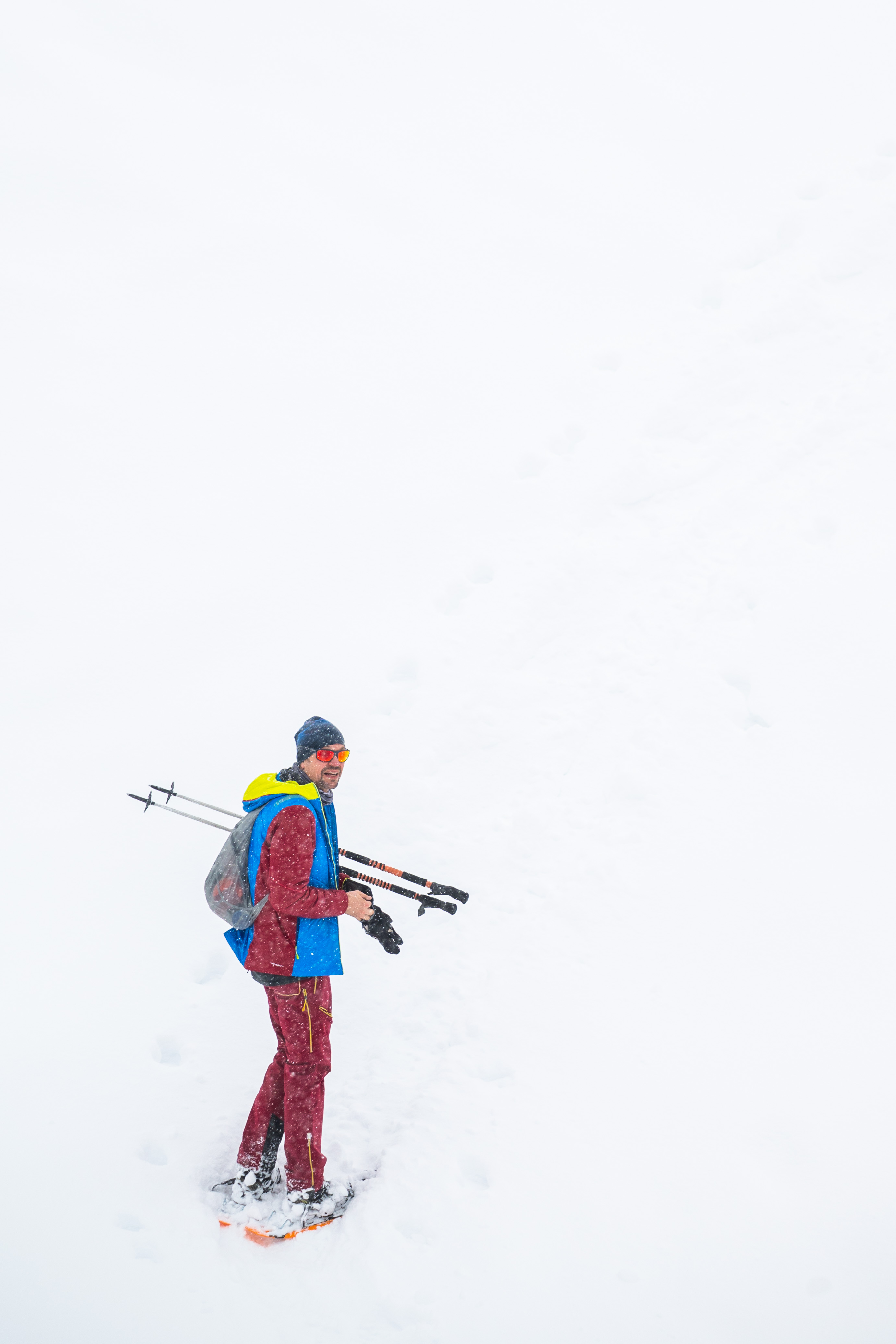 Bild von Ingolf K&uuml;hn im Schnee