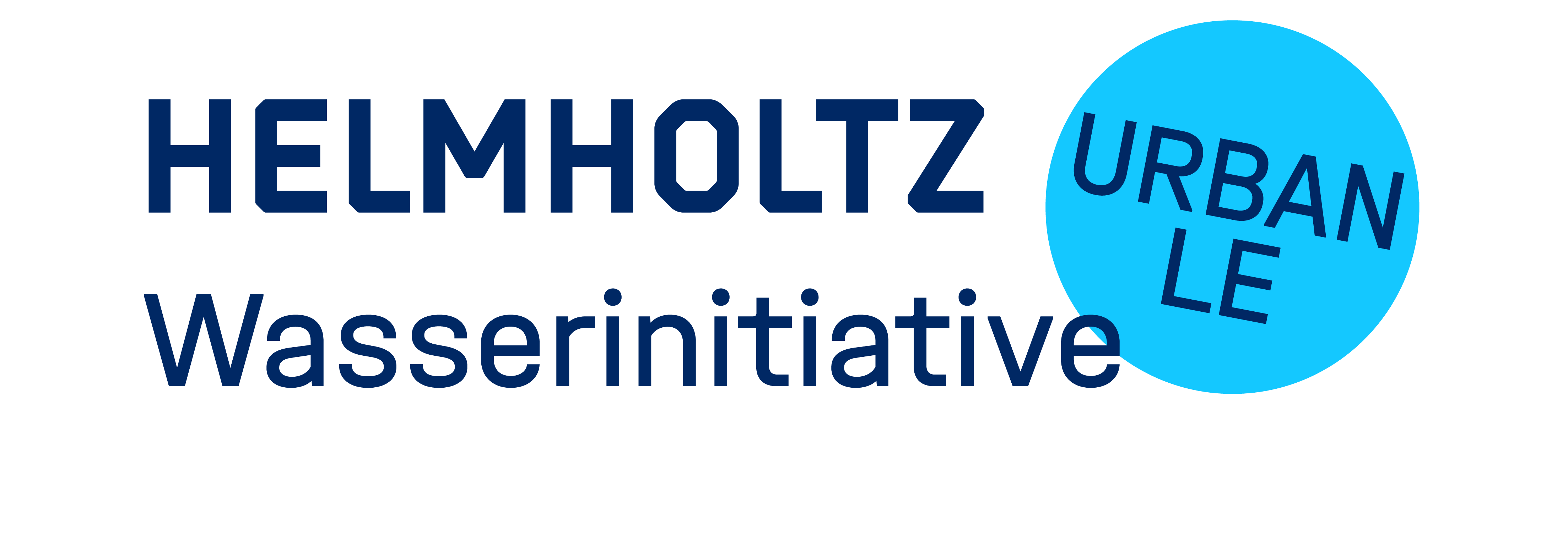 Logo der Helmholtz Wasserinitiative URBAN LE
