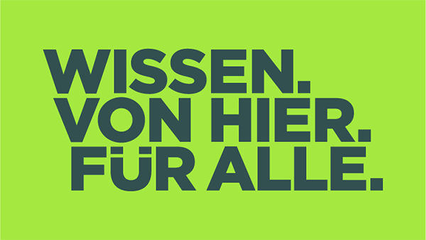 Grafik Wissen-Von hier-Für alle