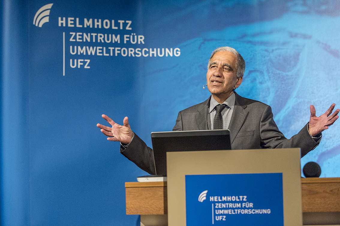 Mojib Latif | Helmholtz-Zentrum f&uuml;r Ozeanforschung Kiel (GEOMAR) | HEL 2015 | Foto: Andr&eacute; K&uuml;nzelmann / UFZ