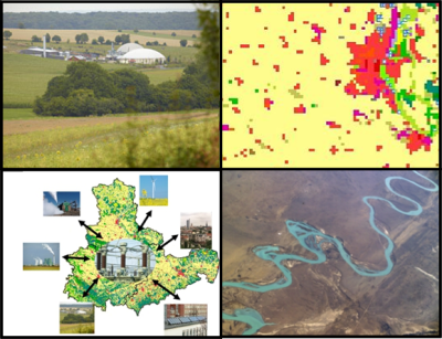 Arbeitsgruppe Bioenergie Systemanalyse / Department Bioenergie, Helmholtz Zentrum f&uuml;r Umweltforschung UFZ, Quellen (von links oben nach rechts unten: Kuenzelmann, A., Wochele, S., Eichhorn, M., Kuenzelmann, A.)